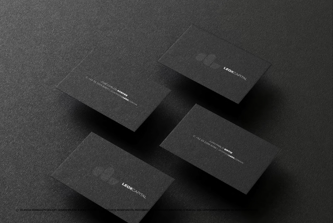 Francia Serrano Studio Portafolio LEOX